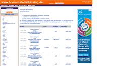 Desktop Screenshot of bueromaterialkatalog.de