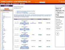 Tablet Screenshot of bueromaterialkatalog.de